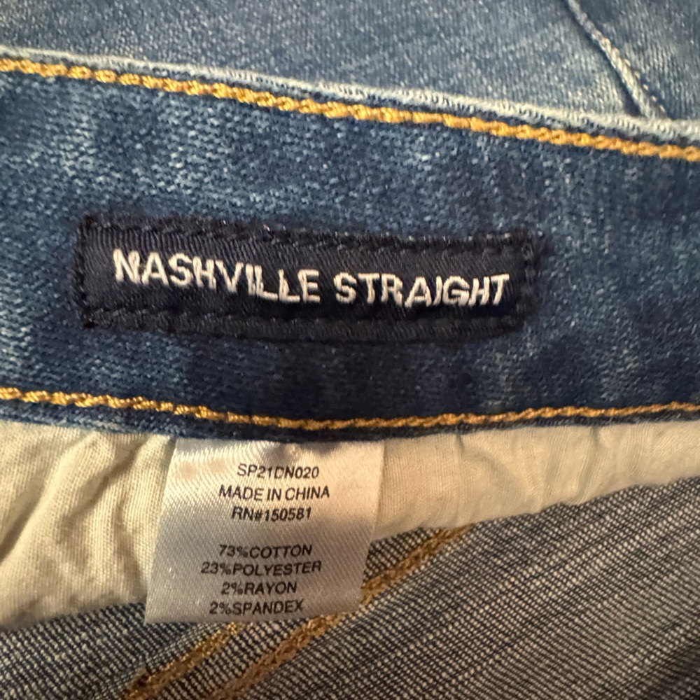 Flag & Anthem Men’s Blue Jeans - Picture 4 of 7